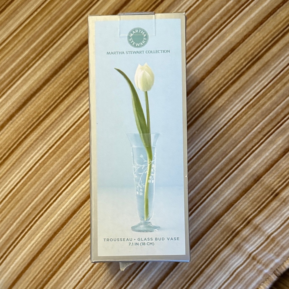 Martha Stewart Collection Glass Bud Vase - Picture 3 of 6